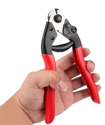 HOUSON Coupe-câble de vélo, pince coupe-câble de vélo, coupe-câble de frein de vélo, ensemble d'outils pour câble métallique, corde en acier inoxydable, levier de frein de vélo