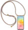 YAMCCCSE Handykette Handyhülle für Huawei Mate 20 mit Band - Transparent Handy-Kette Handy Hülle mit Kordel zum Umhängen Handyanhänger Halsband Lanyard Case - Rainbow