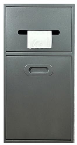 Waterproof Shower Niche Recessed,Recessed Niche,Stainless Steel Shower Niche, Recessed Concealed Shower Panels, Bathroom Fixtures NO Tile Needed, Toilet Paper Holders with Door for Kitchen B