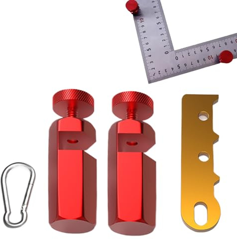 Étau à Angle Droit - Gabarit de Menuiserie de Précision,Guide Angulaire Ergonomique avec Serre-joint pour Travail du Bois Cadre Meuble Salon