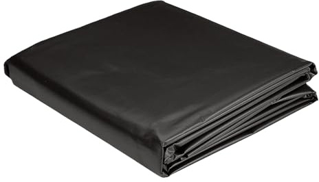 PSHYJUN Fodera Laghetto 100 x 700 cm Resistente Gardens Pools Membrane Stabile Ai Raggi UV per Stagni Piccoli, Laghetti, Stagni Koi, Acque e Fontane, Nero