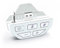Stereo Headset Adapter for Xbox One Controller, Headset Adapter Controller Audio Adapter Headphone Converter(white)
