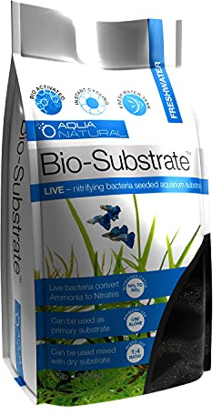 Aqua Natural Galaxy Sand Bio-Substrate 5lb for Aquariums, Sand seeded with Start up bio-Active nitrifying Bacteria