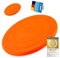 all Pets United® Hunde Frisbee Wurfscheibe Hunde-Spielzeug; Agility Trainingszubehör; Wurfspielzeug aus flexiblem Kautschuk für extra viel Spiel, Spaß und Sicherheit (1 Stück)
