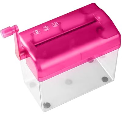 Manual Paper Shredder,Manual Document Shredder for Office Desk | Personal Cutting Machine for Classroom Office Home Credit Card Document Mail Notes Receipts Bills