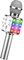 ShinePick Microphone Karaoke sans Fil, Karaoké Microphone Bluetooth Portable pour Enfants/Adultes Chanter, Compatible avec Android/iOS/PC/Smartphone (Argent)