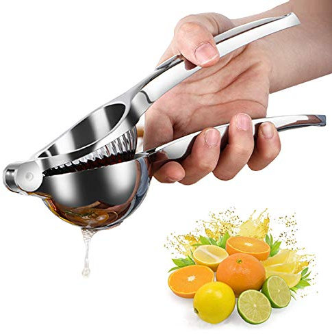 HERUIO Lemon Squeezer manual - Heavy Duty - Manual Citrus Juicers, Press Hand Lime Citrus Fruit Juicer, Safe Quick and Effective Juicing, Super Easy to Clean