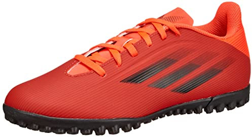 adidas X Speedflow.4 TF, Sneakers Unisex Adult, Red Negbás Rojsol, 8.5 UK
