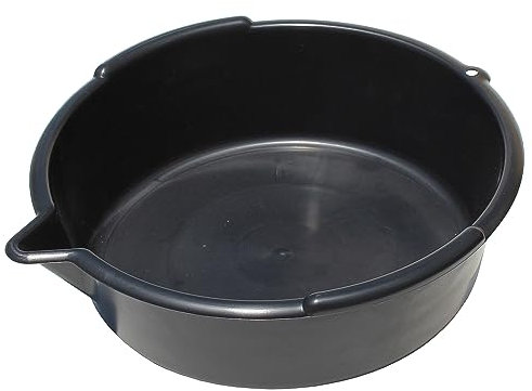 meinAnhängerersatzteil 8L Kunststoffwanne Öl - Auffangwanne Plastikwanne Werkstattwanne 8 Liter