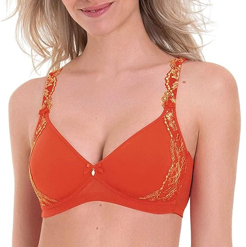 Rosa Faia Colette Soft-BH mit Spacerschale Größe 80G, Farbe Flame
