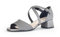 Gabor Damen Riemchensandalen, Frauen Sandalen,Best Fitting,offene Schuhe,Strandschuhe,Sandaletten,Sommersandalen,Absatz,Argento,41 EU / 7.5 UK