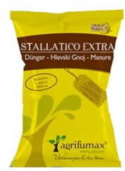 Stallatico Pellettato Ammendante organico Biologico ricco di Acidi Umici 25Kg