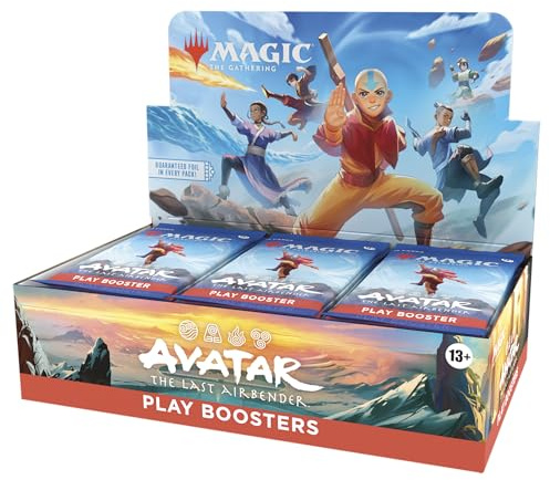 Magic: The Gathering | | Avatar: The Last Airbender Play Booster-låda | Samlarkortspel för spelare från 13 år och äldre (Engelsk Version)