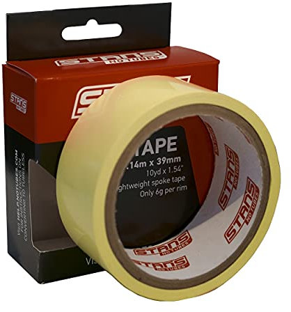 Stan's NoTubes Unisex – Erwachsene Felgenband-08542862 Felgenband, Gelb, 36 mm9 m