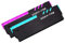 EZDIY-FAB 12V RGB Speicher RAM Kühler DDR Kühlkörper für DIY PC Spiel Overclocking MOD DDR3 DDR4 (kompatibel mit ASUS Aura Sync, MSI Mystic Light Sync, ASRock POLYCHROME) - Schwarz-2 pack