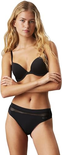 Calvin Klein Sujetador Push-Up Mujer con Aros, Negro (Black), 75B