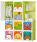 XOKOTAKI Armario Modular Infantil, Estantería de Módulos, Ropero para Niños, Organizador Modular, Estante de Almacenamiento para Hogar, 12 Módulos, 140X105 cm