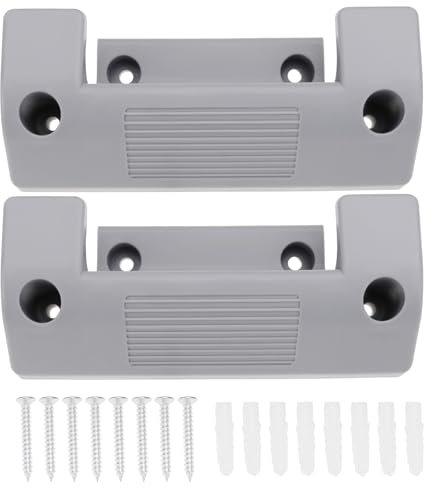 Be In Your Mind 2 Set verbesserte Wasserschlauchtrommelhalter, Ersatz-Wasserrohr-Wandhalterung, Halterung für Gartenschlauch-Aufbewahrung, Rohrbefestigung