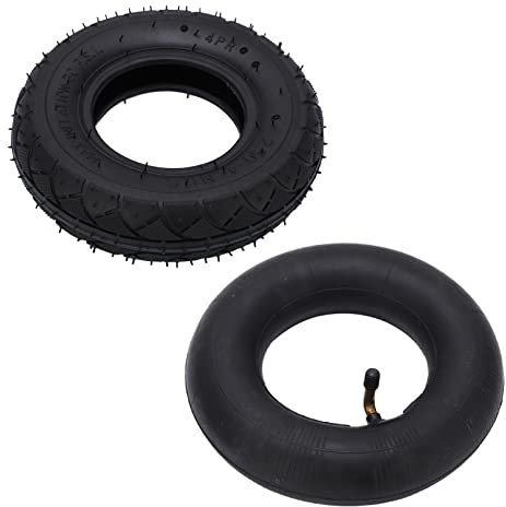 CHEOTIME 2.50-4 Inner Tube for Hand Trucks, Utility Cart, Lawn Mowers, Wheelbarrows, Dollys, Scooters, Replacement 2.50-4 Tire Inner Tube
