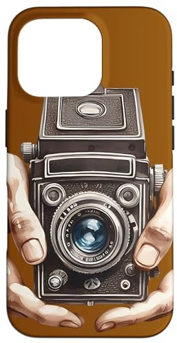 Vintage Brownie Appareil photo reflex analogique Coque pour iPhone 16 Pro