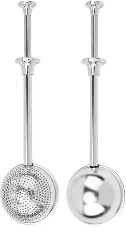 2Pcs Baking Dusting Wand, Sugar, Flour, and Spices, Powdered Sugar Shaker Duster Sifter for Cake Decorating, Pastries, Drinks, Home and Professional Kitchens