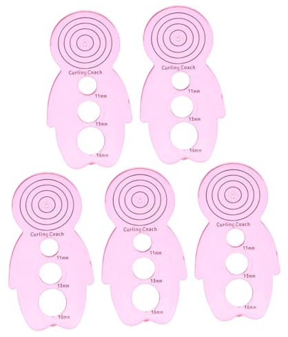 HOMSFOU 1 Set Arricciare Carta da Strumenti per Quilling DIY Strumenti Ergonomici per Decorazioni Fatte Mano Biglietti Auguri E Feste 5 Pezzi