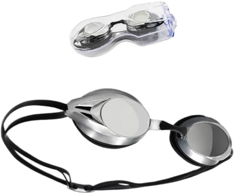 Zeizafa Occhialini da Nuoto Impermeabili Antiappannamento Snorkeling Immersioni Donna Uomo Occhiali con Montatura Piccola per Adulti Occhialini per Adulti