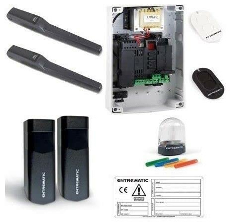 SET PER CANCELLO A 2 ANTE BATTENTI FINO A 7 M 3,5 + 3,5 M DITEC DITPWR35HL