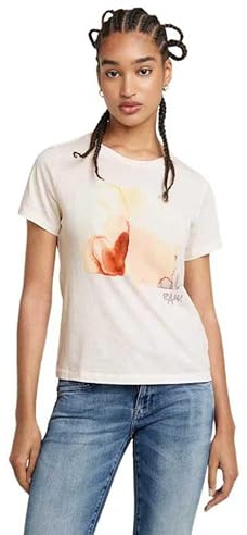 G-STAR dam Abstract Water Color Print R T Wmn T-tröja