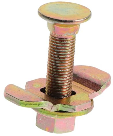 Zerodeko Accesorios De Amarre para Rieles De RV Cierre De Hebilla Roscada, Metal Resistente, Tamaño 3/8, Clip para Fijación Segura De Equipaje Vehículos Recreativos y Camiones