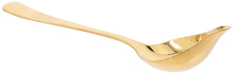 LIFKICH Cucchiaio da Salsa in Acciaio Inossidabile 304 Beccuccio, Cucchiaio da Cucina per Salse e Oli, Posate da Portata per Ristoranti e Casa, Design Elegante per Decorazione Piatti