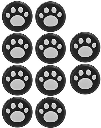 Alomejor Cat Joystick Tumgreppsskydd, Högkvalitativa Silikonlock för/Lite, Hållbara och Lätta Att Rengöra - 10-pack (#3)