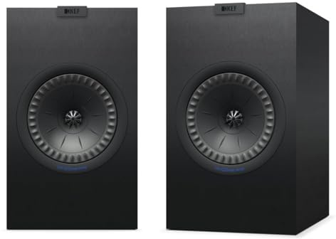 KEF Q350 Schwarz Lautsprecher Paar, HiFi | Heimkino | Regallautsprecher | Boxen | Stereo | High End | 2-Wege