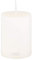 Mank Stumpenkerze Creme, Ø 70 x 100 mm - Brenndauer ca. 52 Stunden
