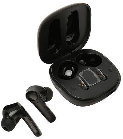 Översättare Hörlurar med5.3, 74 Språk 70 Accenter, Realtidsöversättning, 4 översättningslägen, Ergonomisk Design, HiFi-stereo, för Musiksamtal (Svart)
