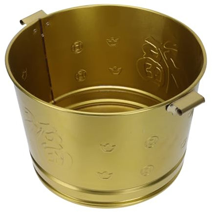 MILISTEN 1Stk brennender Papierkegel abfalleimer streugutbehälter Geldverbrennungsanlage aus Edelstahl Feuerofen Opfer Brennen Eimer Papiergeldverbrennungsanlage Rostfreier Stahl Banknoten