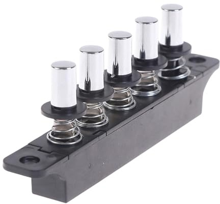 Gralara Interruptor de Teclado para Campana extractora, Repuesto, 5 Botones para electrodomésticos de Cocina