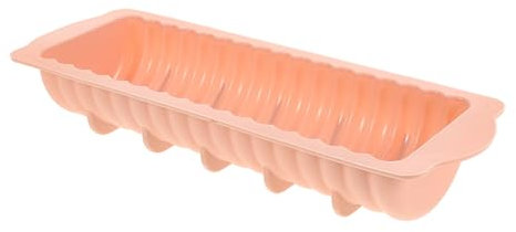 CIYODO Silicone Baking Mold Hot Dog Shape Loaf Pan DIY Bread Cake Molds for Baking Pan Silicone Cake Mould Random Color