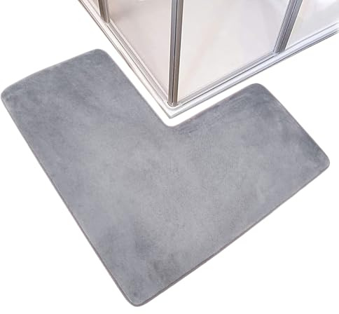 Tappeto da bagno, morbido, ad asciugatura rapida, antiscivolo, per casa, porta, lavandino, pavimento, WC, cucina, interni ed esterni