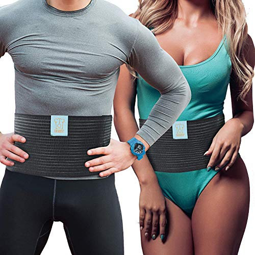 Everyday Medical Liant abdominal post-opératoire pour hommes et femmes - Orthèse de compression pour l'estomac de qualité médicale pour les chirurgies de la taille et de l'abdomen pontage gastrique