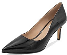 QUEEN HELENA Scarpe Eleganti con Tacco Basso a Spillo Decollete a Punta Chiusa Donna K3148 (K3148 Nero, Sistema Taglie Calzature EU, Adulto, Donna, Numero, Media, 40)