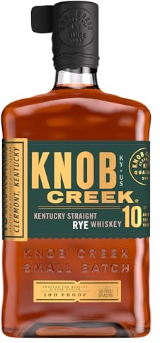 Knob Creek 10 YO Rye Whiskey 0,7L (50% Vol.)