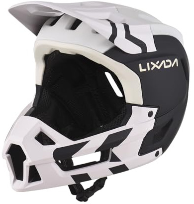 Lixada Adult Bike Helmet Full Face Mountain Bike Helmet Lightweight Bicycle Helmet Adult Cycling Helmet for Men Women 59-62CM