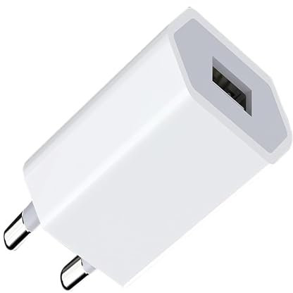 Cargador USB, 5V 1A Enchufe USB Adaptador Pared Universal Corriente, Adaptador Corriente Carga Cabezal Alimentador Movil Carregador