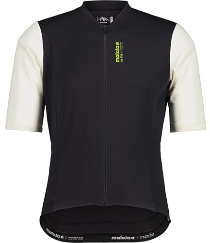 Maloja Herren KalzasM. Trikot, deep Black Multi, L