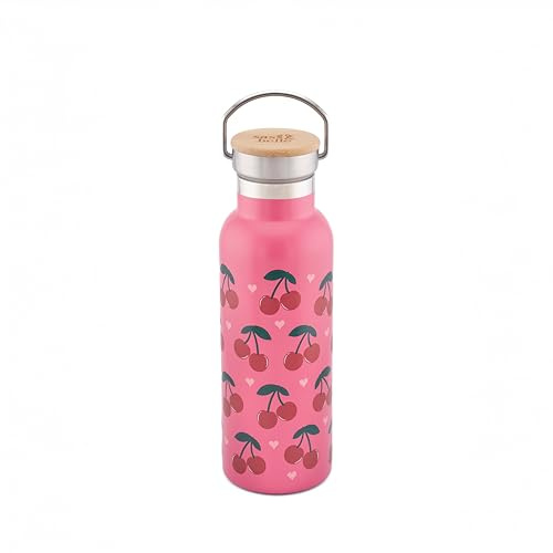 Sass & Belle Cherry metall vattenflaska