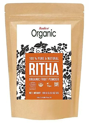 Radico Ritha Fruktpulver, 100 g, Ekologisk Tvättnöt