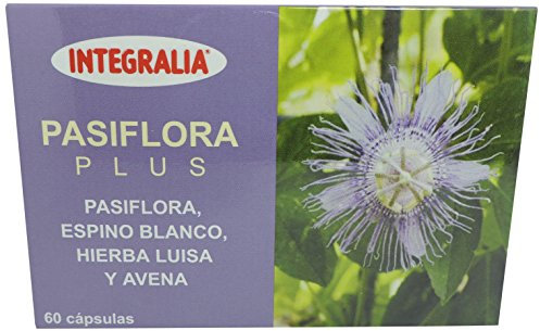 INTEGRALIA Pasiflora Plus - 2 Paquetes De 60 Cápsulas - Pack de 2