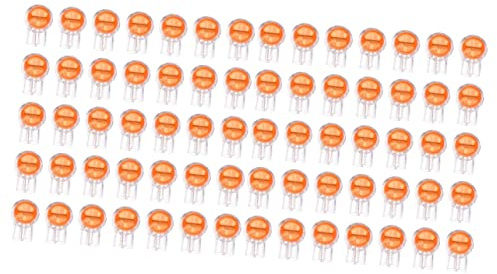 VILLFUL 400pcs Uy Butt Splice Connector Network Cable Terminal Crimp Connectors Easy Install