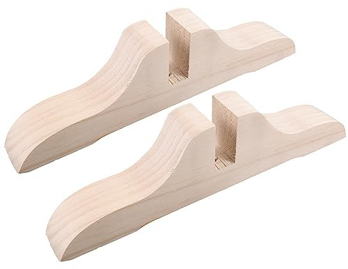 Homoyoyo Room Divider Stand Base 4Pcs Folding Screen Feet for Wooden Privacy Screen Support in Living Room Bedroom Office